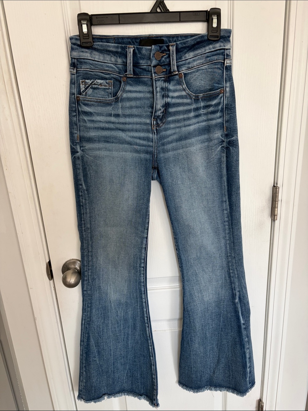 Buckle Black high rise Flared Jeans size 27 x 30
